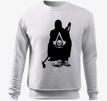 Assassins Creed sziluett pulover s kapuco