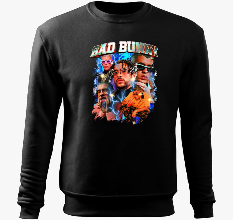 Bad Bunny rapper pulover s kapuco