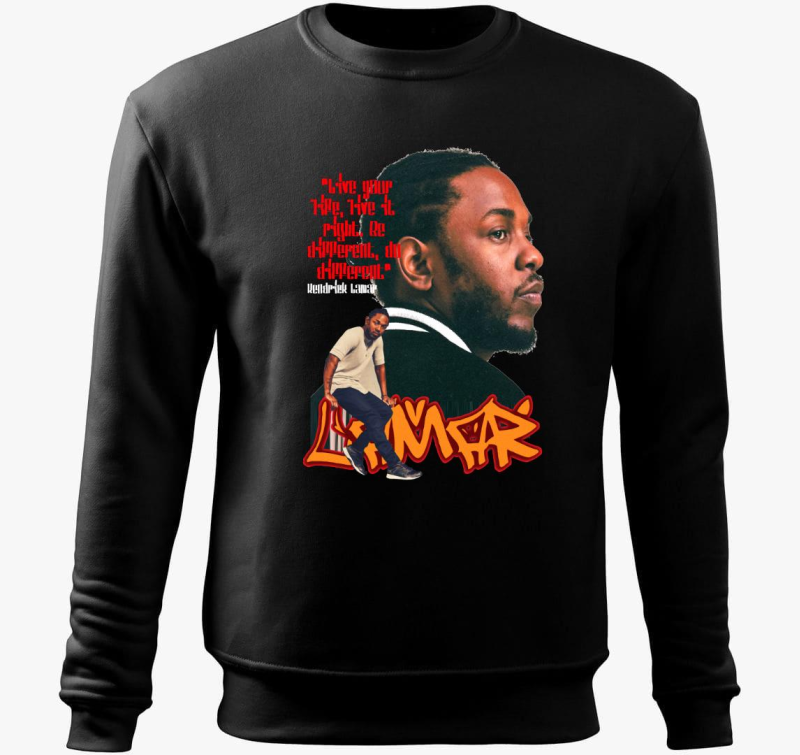 Kendrick Lamar pulover s kapuco