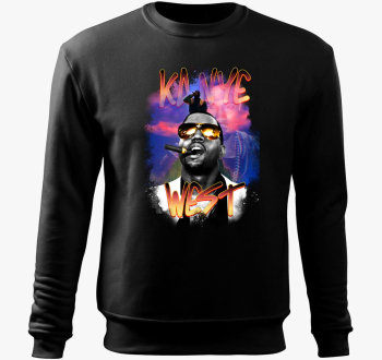 Szivaros Kanye West pulover s kapuco