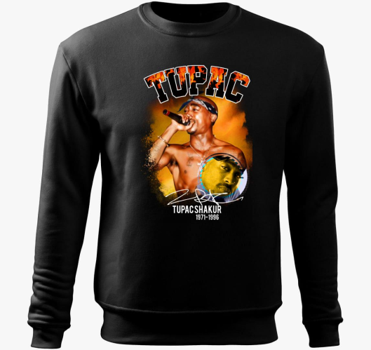 Tupac rapper pulover s kapuco