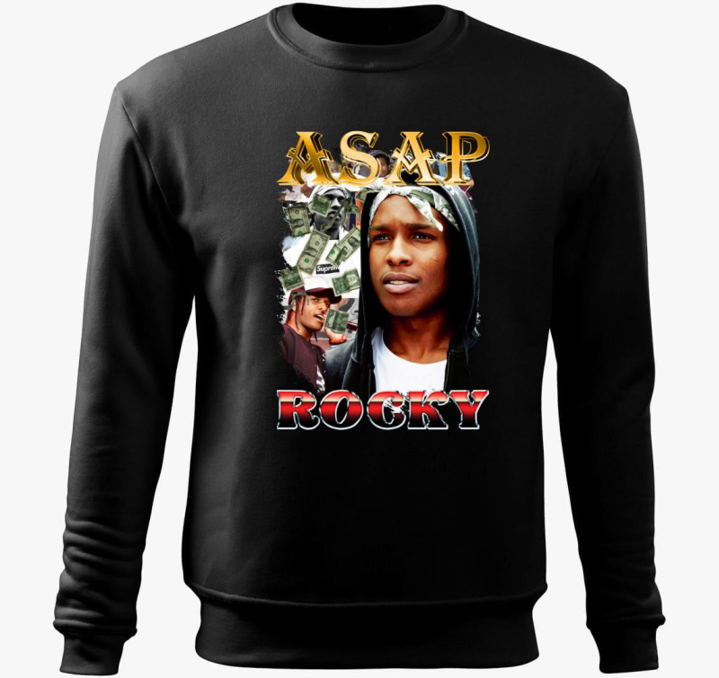 ASAP Rocky pulover s kapuco