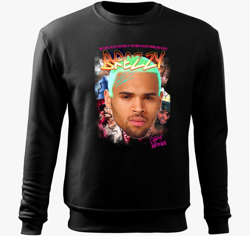 Brezzy pulover s kapuco