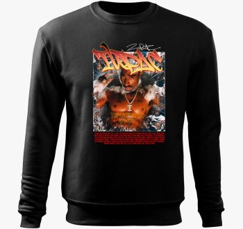 Tupac rapper pulover s kapuco