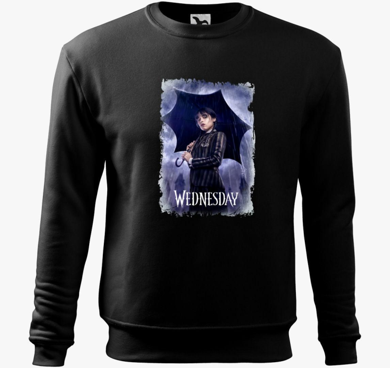 Wednesday Addams pulover s kapuco