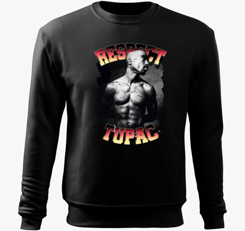 Tupac Respect pulover s kapuco