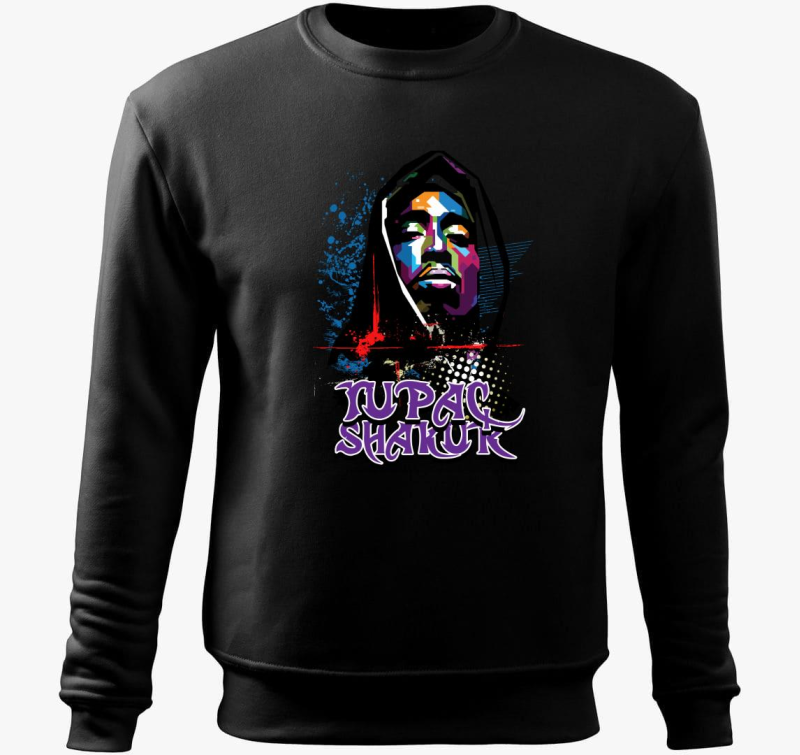 Tupac Amaru Shakur pulover s kapuco