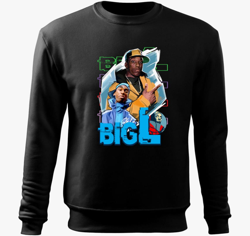 Big L art pulover s kapuco