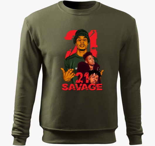 21 Savage 2.0 pulover s kapuco