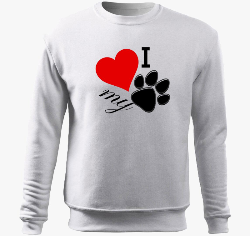 Szeretem pulover s kapuco