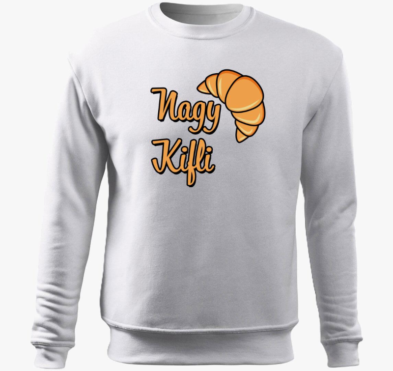 Nagy kifli pulover s kapuco