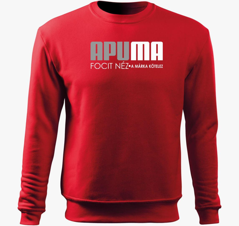 Apuma focis pulover s kapuco