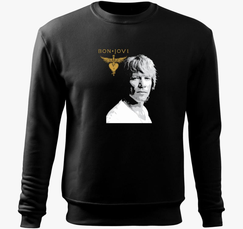 Bon Jovi pulover s kapuco
