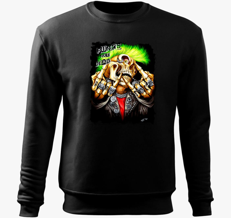 Punks Not Dead pulover s kapuco