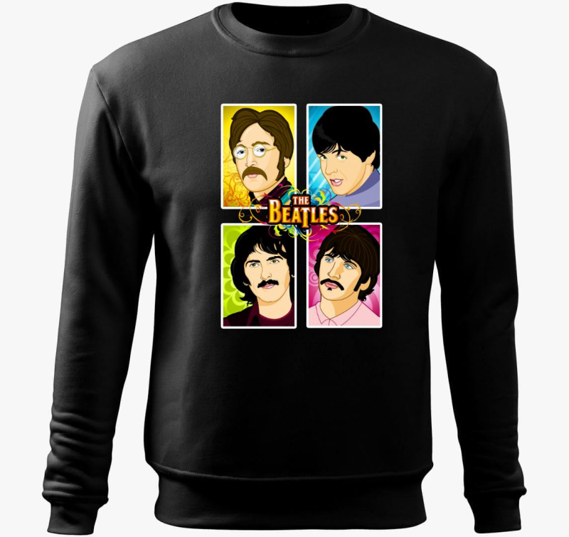 The Beatles rajzolt pulover s kapuco
