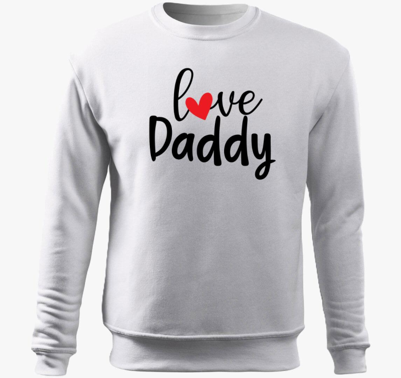 Love Daddy pulover s kapuco