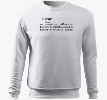 Error Dictionary pul...