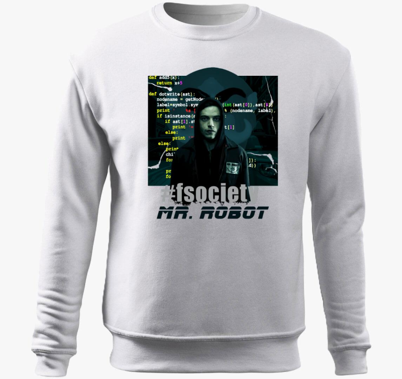Mr. Robot pulover s kapuco
