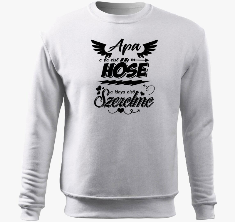 Oče fia szerelme pulover s kapuco