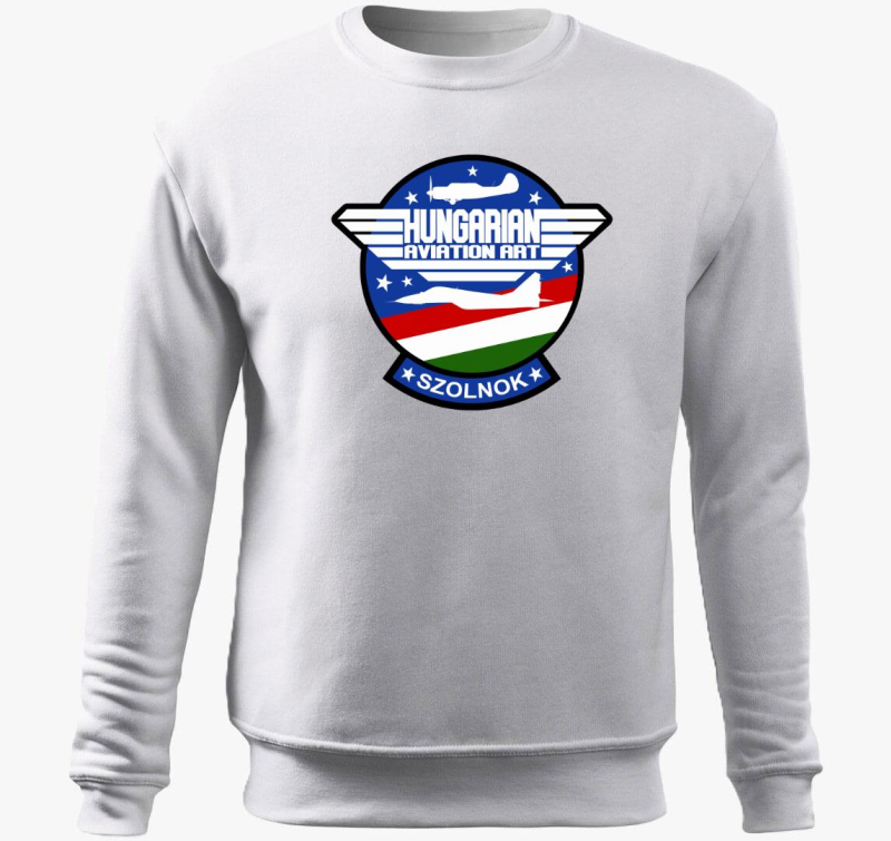 Hungarian Aviation Art Patch pulover s kapuco