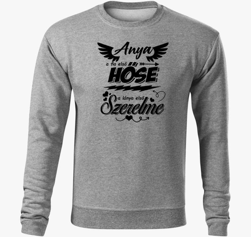 Mama fia szerelme pulover s kapuco