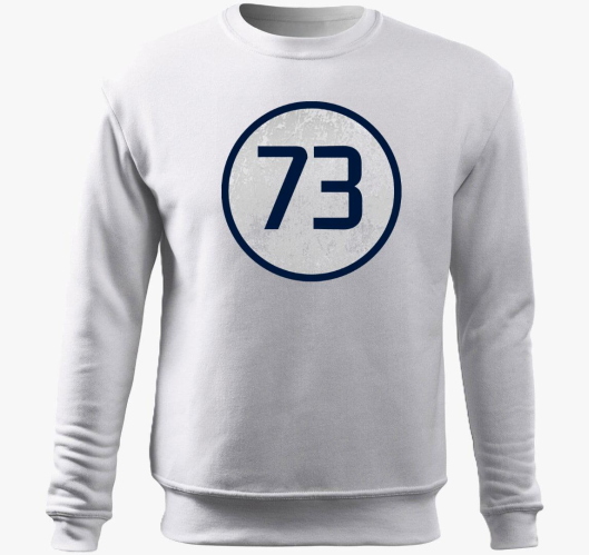 73 (Sheldon) modra pulover s k...