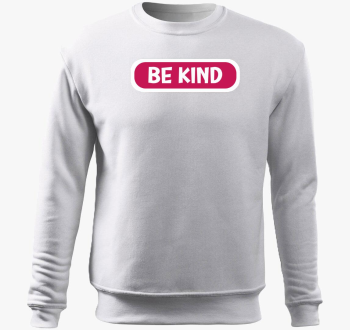 Be kind pink pulover s kapuco
