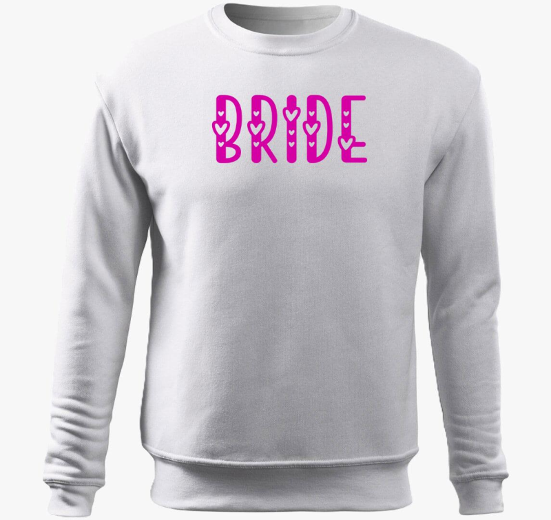 Bride pink pulover s kapuco