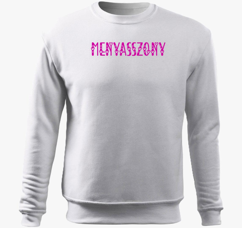 Menyasszony pink pulover s kapuco