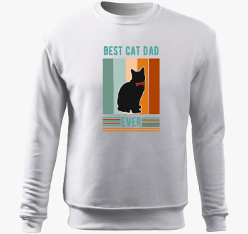 Best Cat Dad pulover s kapuco
