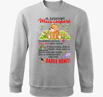 Dadus Maci csoport pulover s kapuco