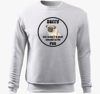 Talking Pug pulover s kapuco