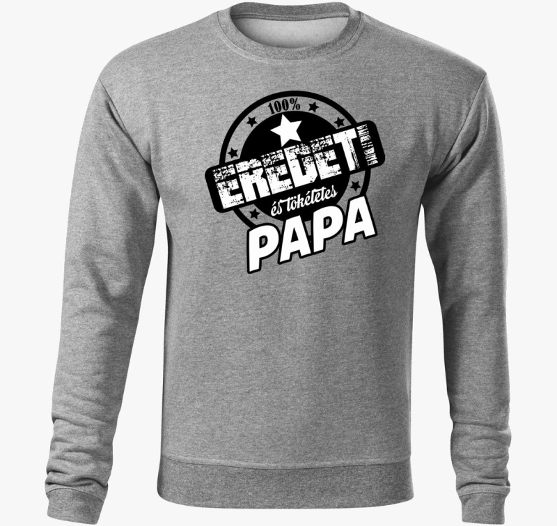 Papa pulover s kapuco