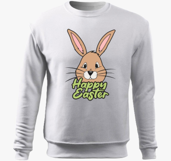 Happy Easter nyuszi pulover s kapuco
