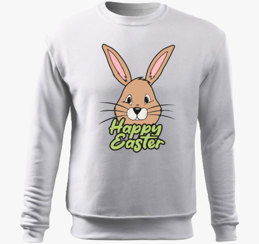 Happy Easter nyuszi pulover s ...