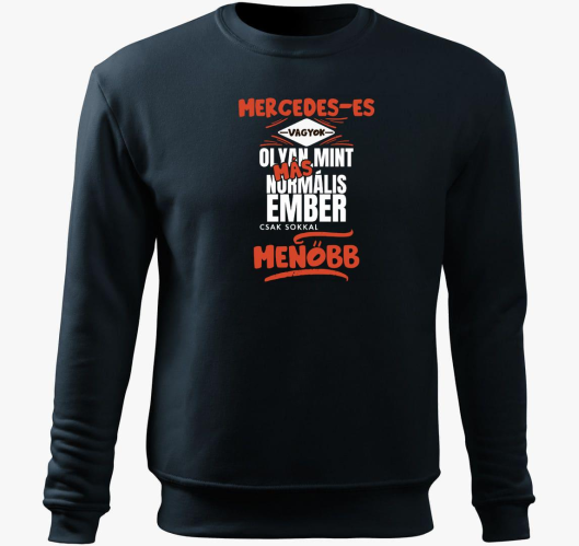 Mercedeses sem olyan kot ember...