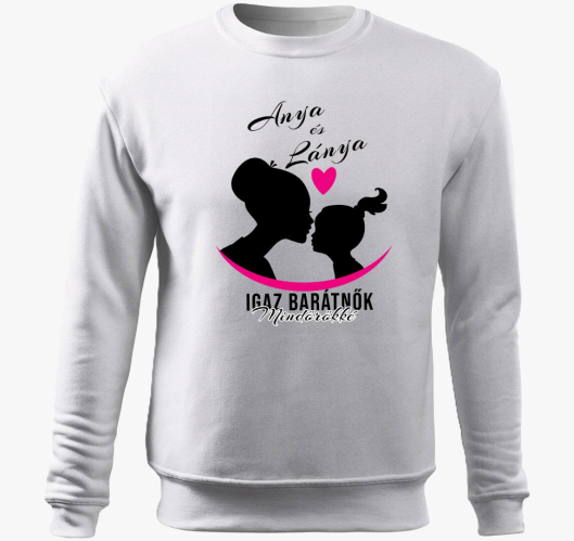 Mama in igaz pulover s kapuco