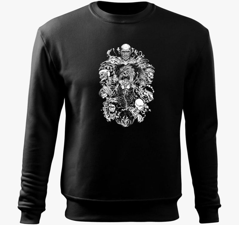 Attack on Titan pulover s kapuco