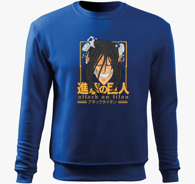 Attack on Titan - Eren Yeager kot pulover s kapuco