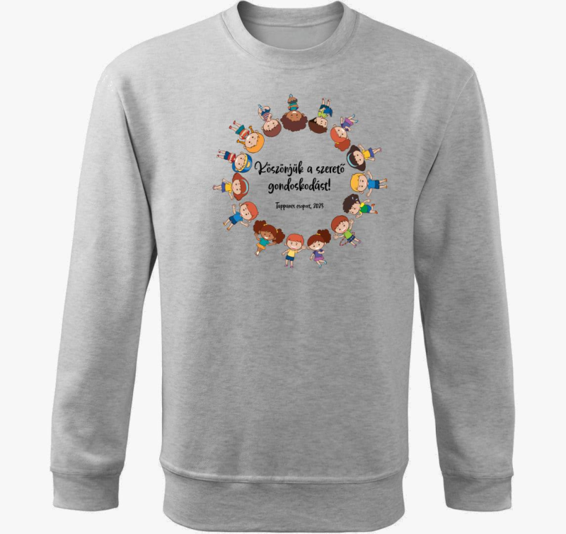 Gyermekek pulover s kapuco