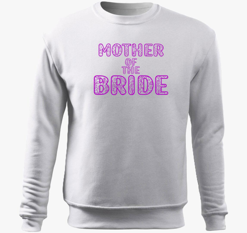 Mother of the Bride pink pulover s kapuco