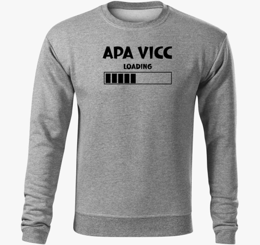 Oče vicc loading pulover s kap...