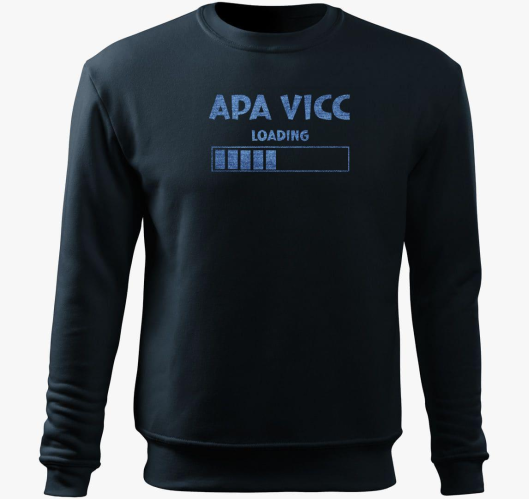 Oče vicc farmer pulover s kapu...