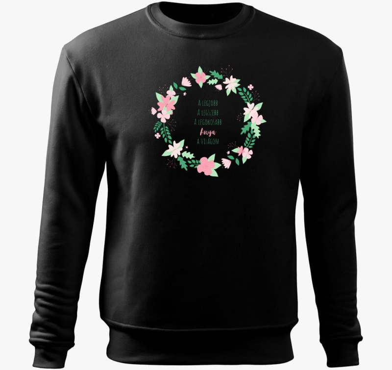 Legjobb, legszebb, legokosabb Mama pulover s kapuco