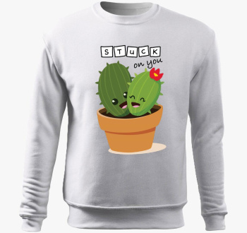 Stuck on You pulover s kapuco