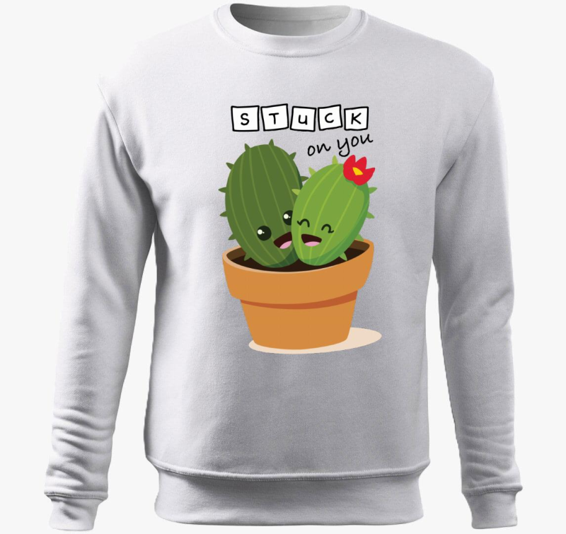 Stuck on You pulover s kapuco