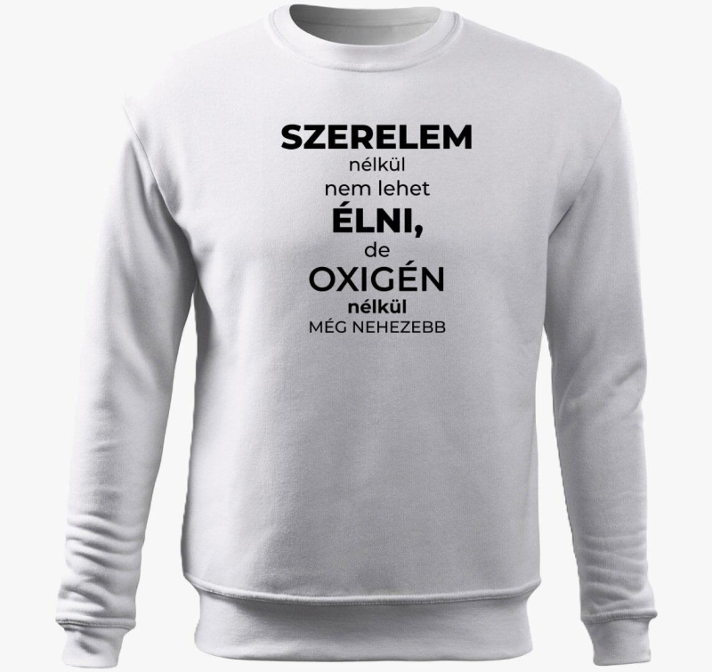 Ljubezen ne lehet smešno pulover s kapuco