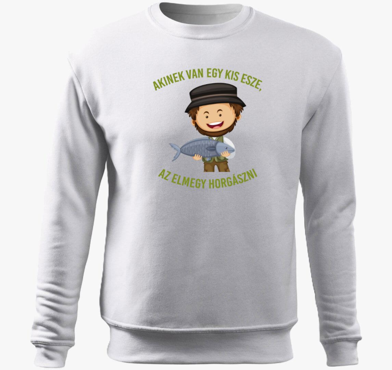 Akinek je kis esze, elmegy pulover s kapuco