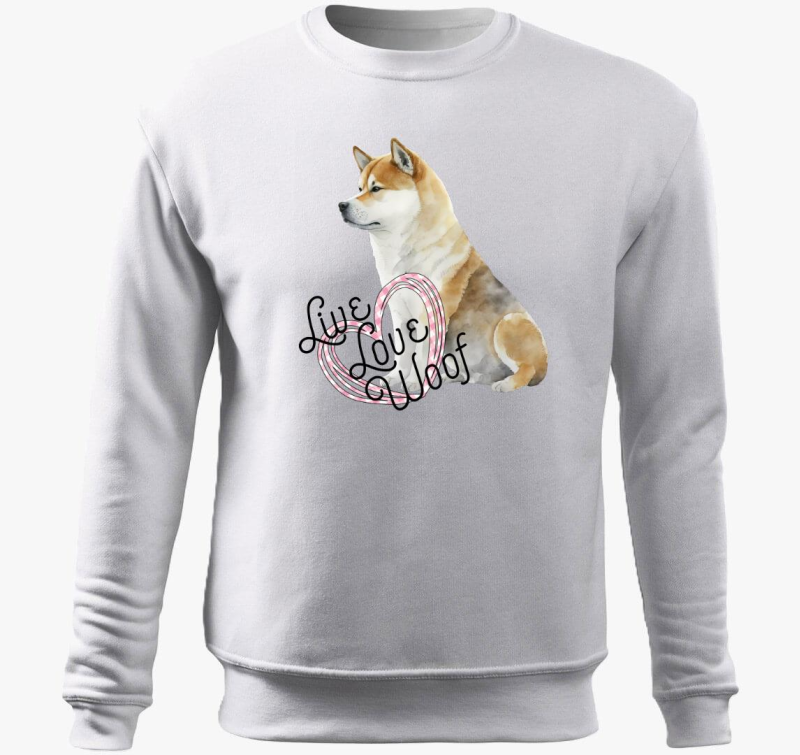 Akita pulover s kapuco