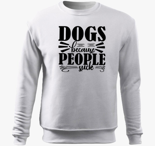 Dogs because pulover s kapuco